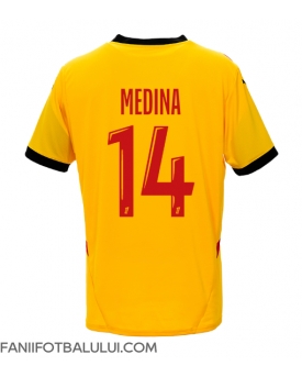 RC Lens Facundo Medina #14 Tricou Fotbal Replică 2024-25 Barbati Acasa